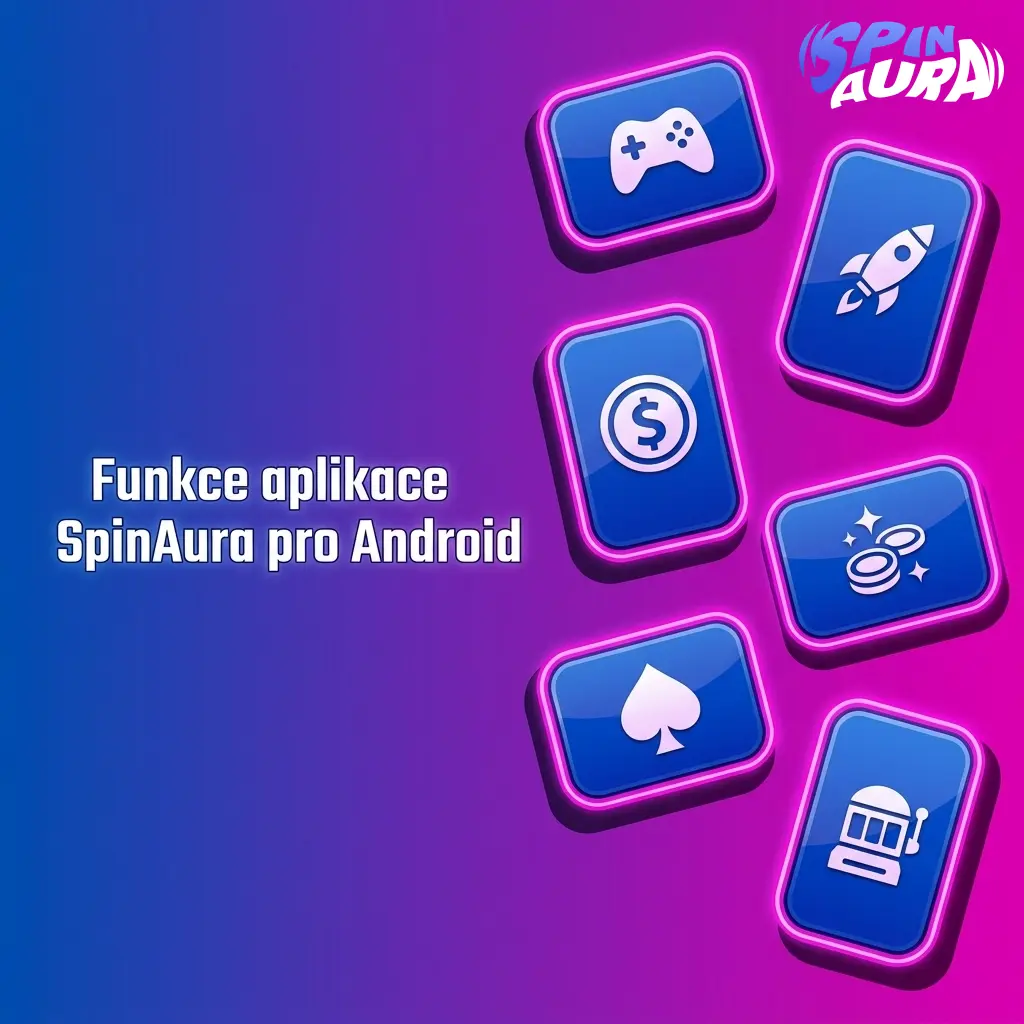 Aplikace SpinAura pro Android spojuje kasino, sázky a pokladnu s 4 000 hrami a 17 platebními metodami.