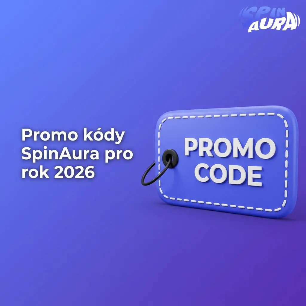 Promo kódy SpinAura 2026: AURA a RELOAD50 s bonusy za registraci a vklad pro hráče v ČR