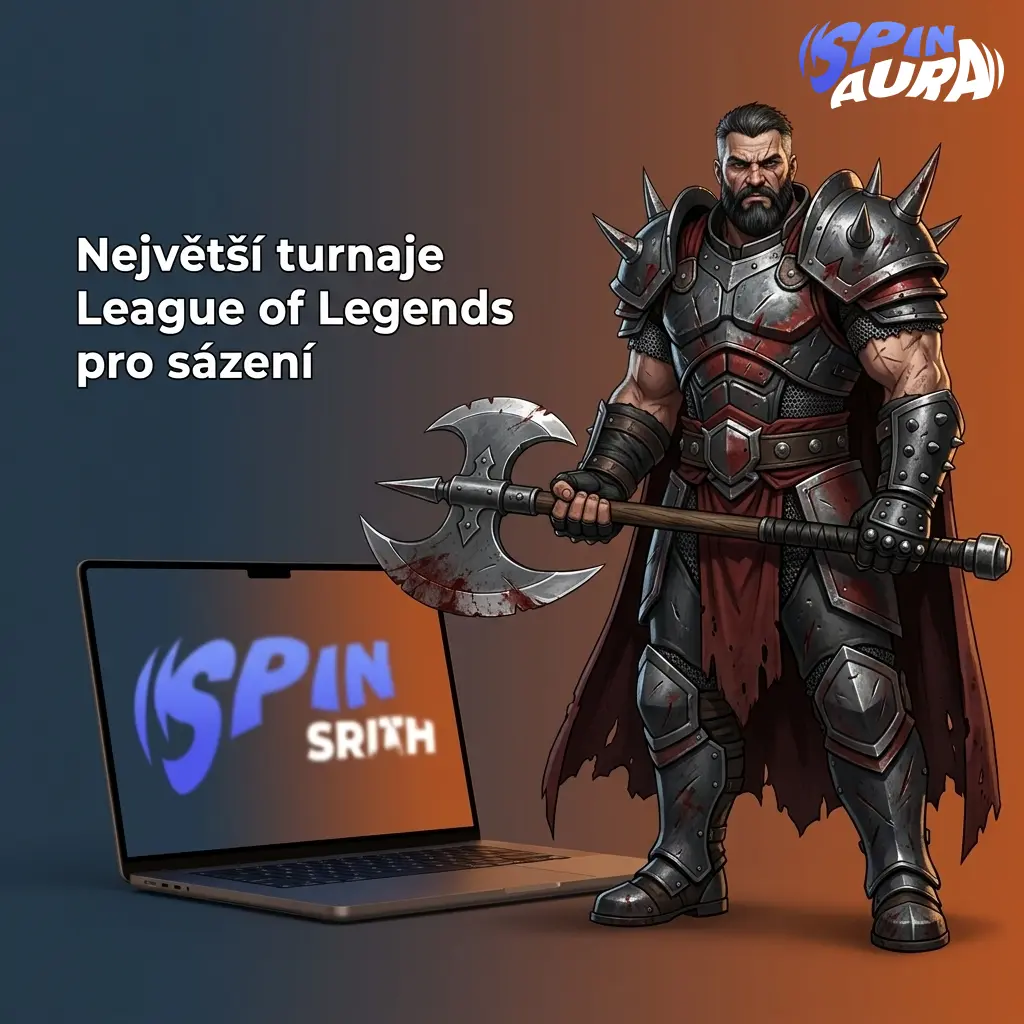 Sázení na největší turnaje League of Legends: Worlds, MSI, EWC, LCK, LPL a LEC na SpinAura LoL