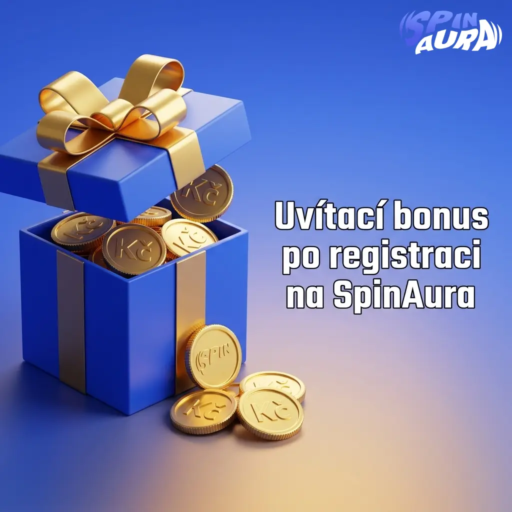 Uvítací bonus SpinAura: 100 % až 15 000 EUR a 350 free spinů na Gates of Olympus s kódem AURA