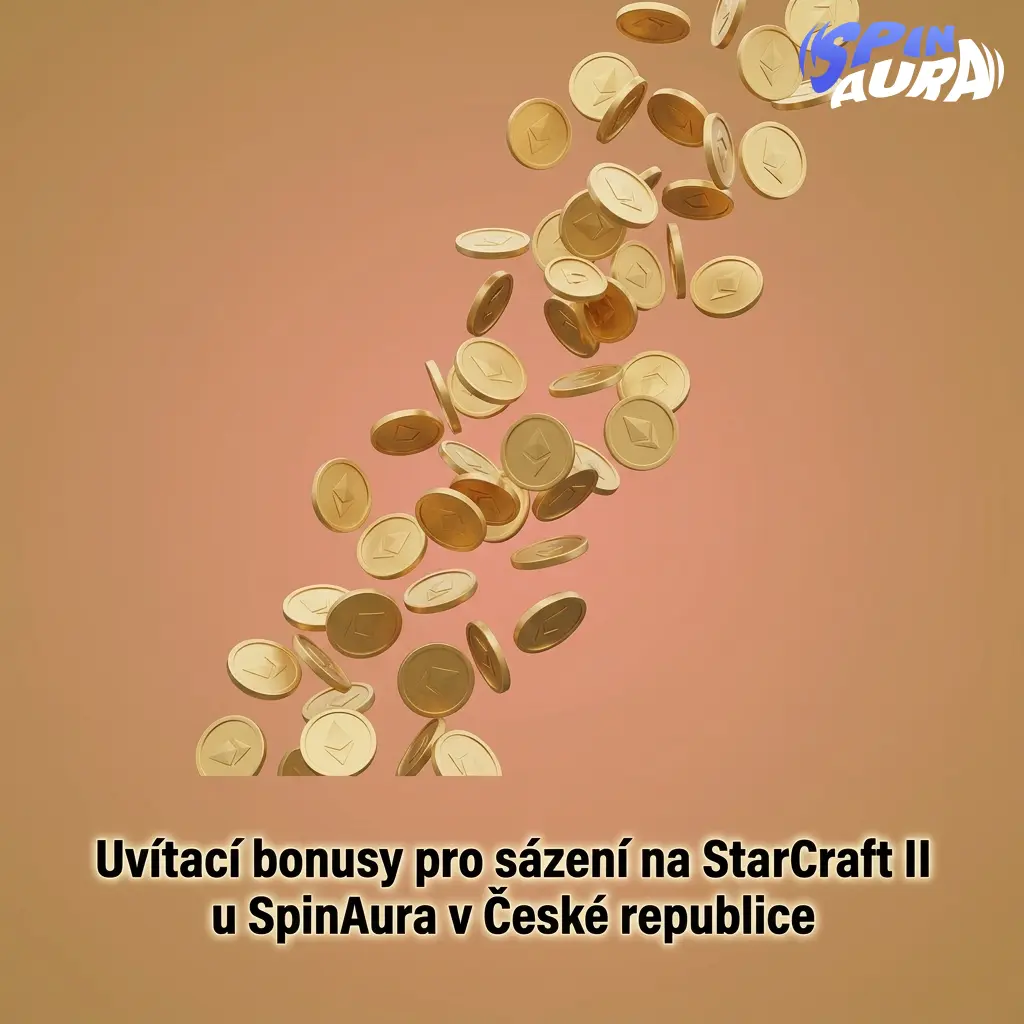 SpinAura uvítací bonus 100 % do 15 000 EUR a 350 free spinů pro sázení na StarCraft II s kódem AURA