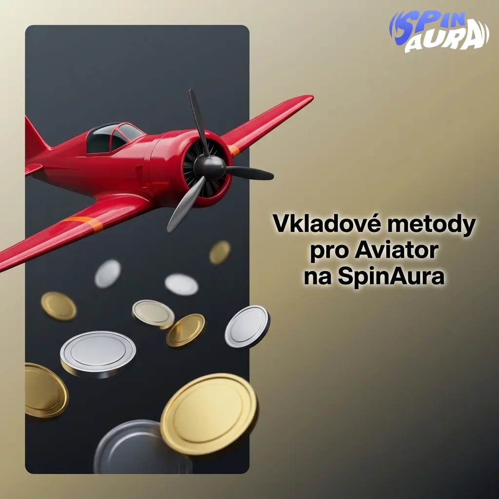 Vkladové metody pro hru Aviator na SpinAura – bankovní převod, platební karty, e-peněženky i kryptoměny
