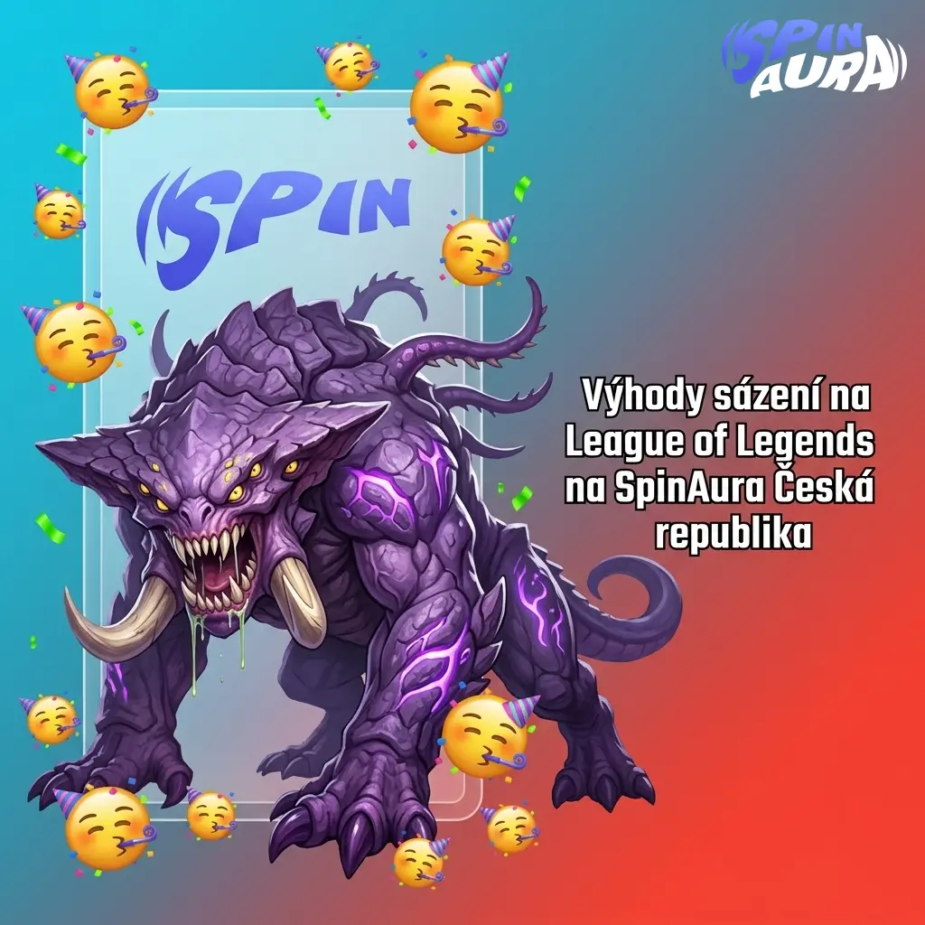 Výhody sázení na League of Legends na SpinAura Česká republika – bonusy, kurzy a podpora pro české hráče eSportu.