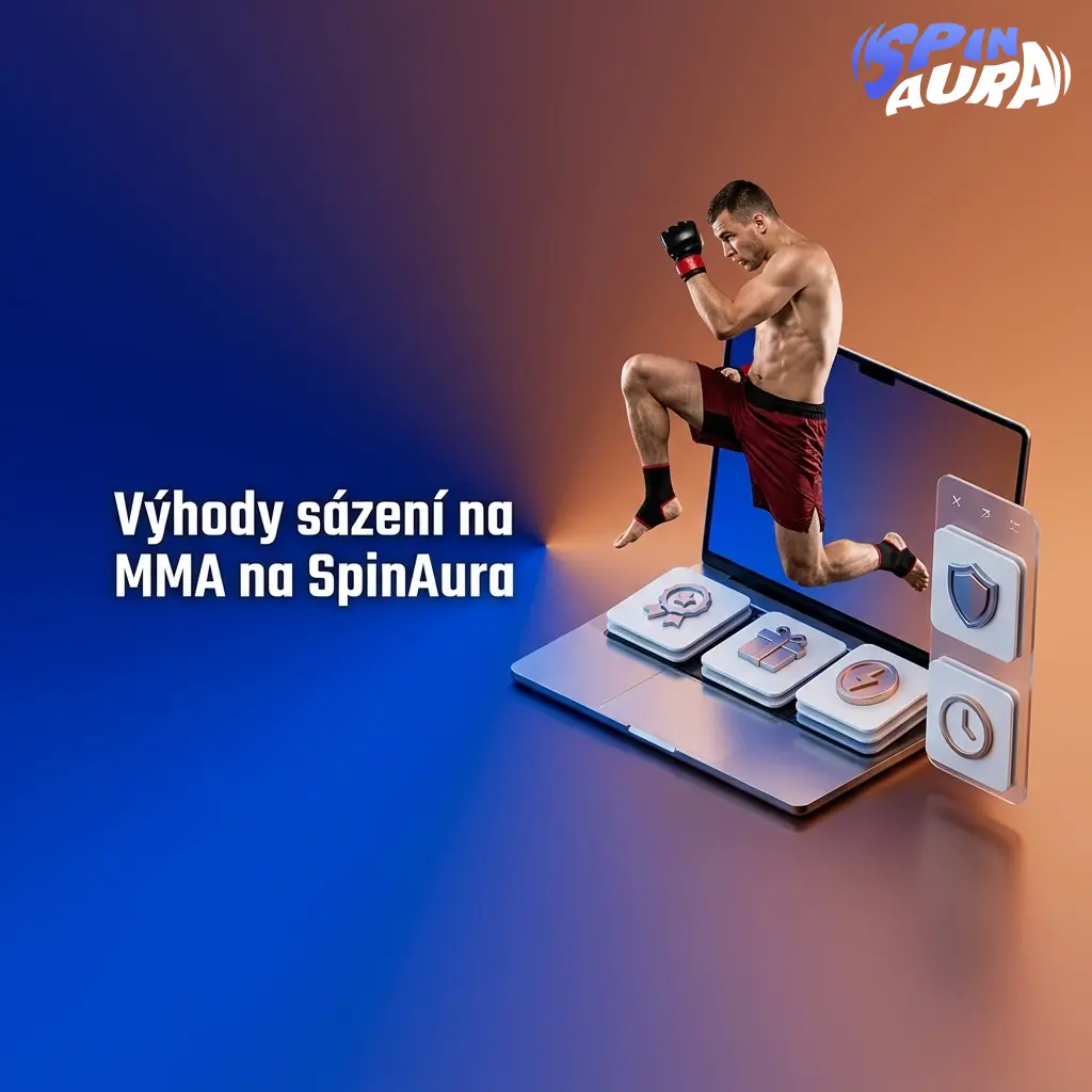 Výhody sázení na MMA na SpinAura: přes 150 trhů na UFC, live sázení, Cash Out a kurzy od 1.40