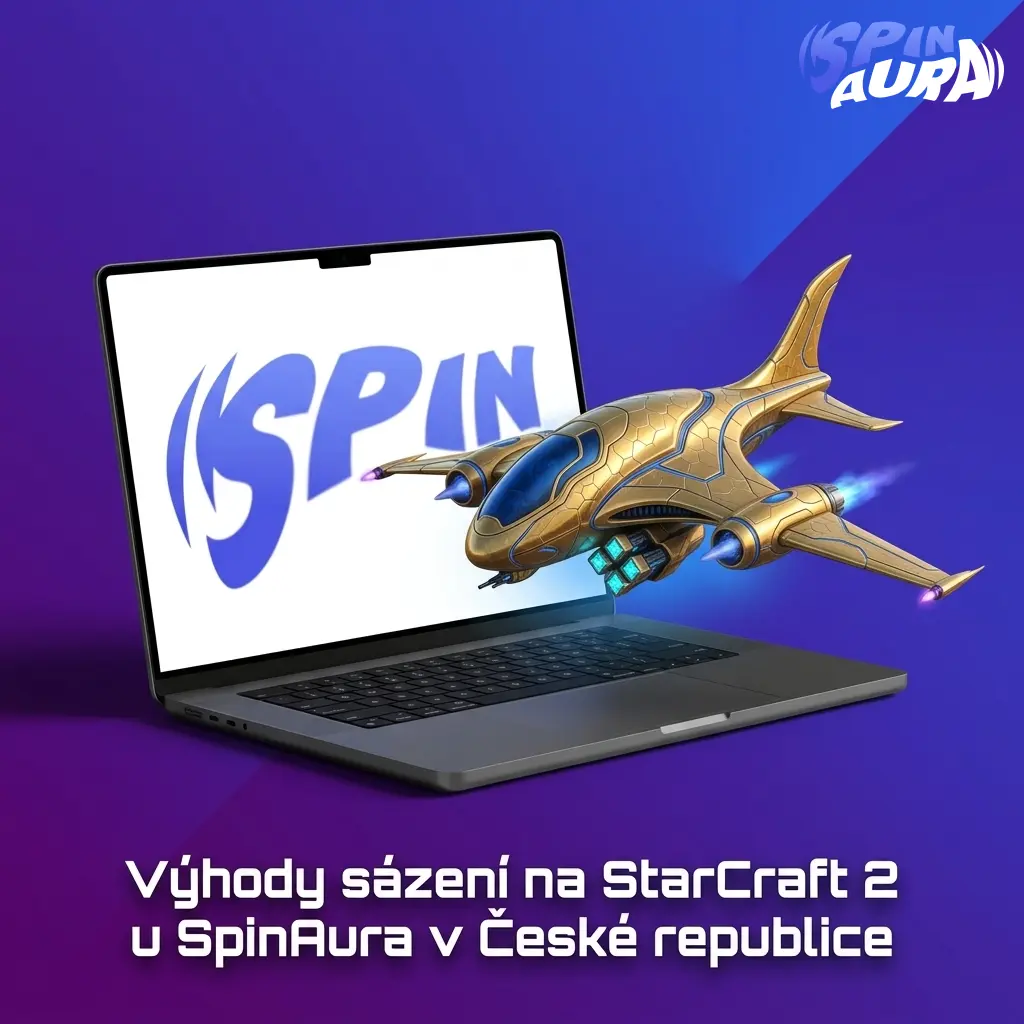 Výhody sázení na StarCraft 2 u SpinAura: bonusy, CZK platby, 24/7 podpora a mobilní aplikace pro české hráče.